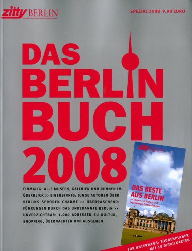City Travel Guides Discounted  Bücher : zitty Berlin Buch 2008