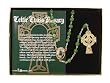 Pack Of 4 Filigree Celtic Cross Irish Glass Beaded Rosaries 20"