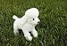 poodle27 - Poodle white 10in Animal Puppet P84148