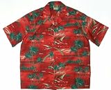 Hawaiian Shirts, Rainbow Red