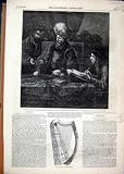 1850 VINEYARD WINE PAYING LABOURERS HARP MARY SCOTS