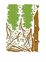 Ambiance Live Vinilo Decorativo Dream Tree & bird Multicolor
