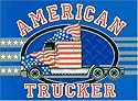 Deluxe Polar Fleece Throw Stadium Blanket - 50" x 60" - American Trucker