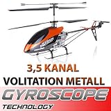 3.5 Kanal ca. 70cm großer XXL RC ferngesteuerter ALLU Hubschrauber/Helikopter/Heli mit GYROSCOPE-TECHNIK! GYRO RC MODELLBAU! FLUGFERTIG!