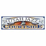 NBA Utah Jazz 9-by-30 Wood Sign