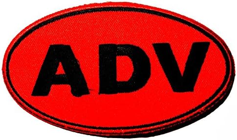 ADV Adventure Sign Racing logo Patch Sew Iron on Embroidered