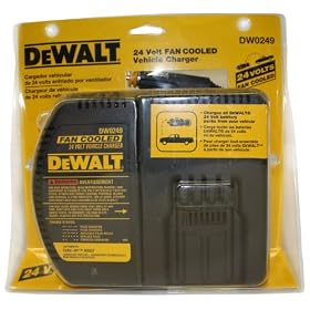 DeWalt DW0249 24-Volt 1 Hour Slide Style Vehicle Plug In Charger