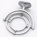 Weems & Plath Mini Yacht Oil Lamp Gimbal (Chrome)