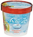 Arctic Zero Strawberry Banana 136 Calories Per Pint Frozen Dessert (Pack of 6)