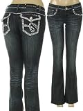 LA Idol Jeans Bootcut Jeans with Rhinestones Nailhead Details by LA IDOL with Built in Stretch 51XV kIwGcL. SL160 LA Idol Jeans Bootcut Jeans with Rhinestones Nailhead Details by LA IDOL with Built in Stretch