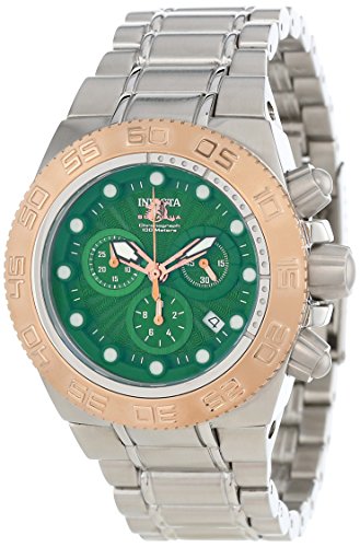 Invicta Men's 10847 Subaqua Noma III Green Dial Stainless Steel Watch