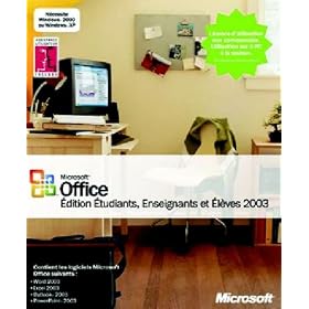 Office 2003 Edition Etudiants / El�ves / Enseignants (Word, Excel, Outlook, PowerPoint)