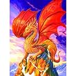 Windswept Dragon 1000pc Jigsaw Puzzle by L. W. Perkins