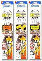 がまかつ(Gamakatsu) カレイ替鈎 エッグボール付 M チャートリュース 鈎14/ハリス5 11519