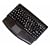 Adesso Mini Black PS/2 Keyboard with Glidepoint Touchpad (ACK-540)