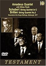 Amadeus Quartet With William Pleeth Play Schubert String Quintet in C/Britten String Quartet No. 3