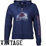 Colorado Avalanche Women's Ginormous Logo Full Zip Hooded Sweatshirt