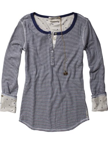 Maison Scotch Damen Top 12210240760 - Granddad in bonded quality, Gr. 34 (XS/size P), Mehr Preisvergleich