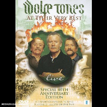 WOLFE TONES : 40TH ANNIVER DVD