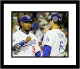 Manny Ramirez Joe Torre Los Angeles Dodgers MLB Framed 8x10 Photograph 2008 NLDS Celebrate Game 4