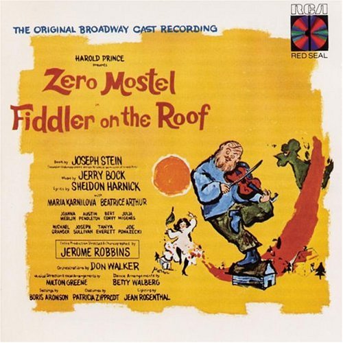 CD-Charts  Music : Fiddler on the Roof (1964 Original Broadway Cast)