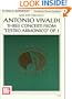 Mel Bay presents Antonio Vivaldi: Three Concerti from L'Estro Armonico, OP 3