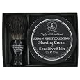 Shaving Gift Set (tobs2) - Shaving Cream For Sensitive Skin & Badger Hair Brush 