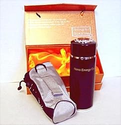 Nano Energy Cup Portable Water Alkaline pH Enhancer - Ionizer - Black