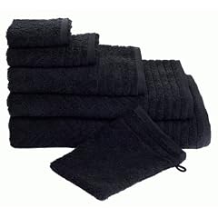 Frottana Elegance Duschtuch schwarz 67X140