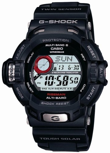 CASIO (カシオ) 腕時計 G-SHOCK RISEMAN タフソーラー 電波時計 MULTIBAND6 GW-9200J-1JF