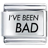 I've Been Bad Italian Charms Bracelet Link