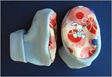 51XVErwdIgL. SL160  Baby Ballet Shoes Booties, Small Infant 5 8 lbs, Light Pink