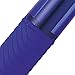 Pentel BL107C EnerGel-X Retractable Roller Gel Pen, .7mm, Blue Barrel/Ink, Dozen