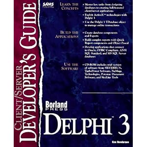 Client/Server Developer's Guide with Delphi (Sams Developer's Guides)