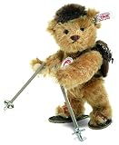 シュタイフ Mohair Teddy Bear With Snowshoes