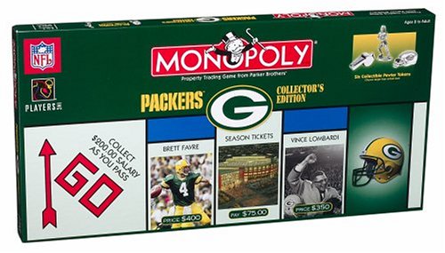 Green Bay Packers Monopoly Green Bay Packers Monopoly