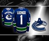 Roberto Luongo Vancouver Canucks Autographed Jersey