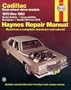 Cadillac Rear Wheel Drive  '70'93 (Haynes Manuals)