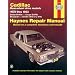 Cadillac Rear Wheel Drive  '70'93 (Haynes Manuals)