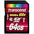 Transcend Ultimate-Speed SDXC Class 10 UHS-1 64GB Speicherkarte (bis 90MB/s Lesen, 600x) [Amazon frustfreie Verpackung]