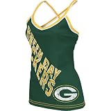 Reebok Green Bay Packers Women's Cheer Tank Top Extra Large