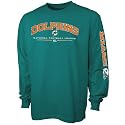Miami Dolphins Aqua Team Tradition Long Sleeve T-shirt