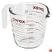 Pyrex Prepware 2-Cup Measuring Cup, Clear with Red Measurements