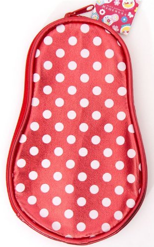 Imagen 3 de Estuche rojo brillante muñeca matrioska, producto de Japón