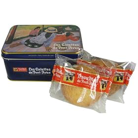 Blue Tin Traou Mad Galettes de Pont Aven Butter Cookies
