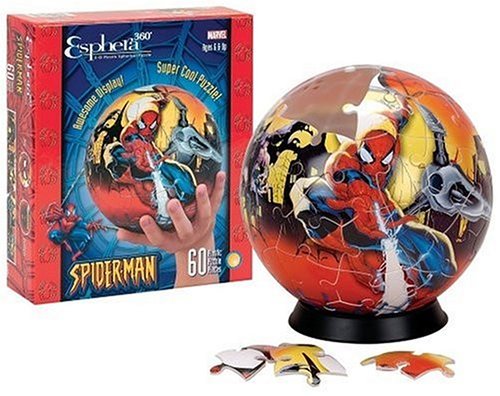 Spiderman 6 Globe Puzzle