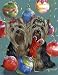 yorkshire_terrier24yorkshire terrier - Yorkshire Terrier Glitter Christmas Greeting Cards