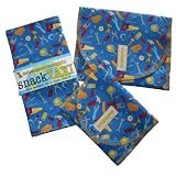 SnackTaxi Reusable Sandwich-sack Bag, Snack-sack Bag and Twice-as-nice Napkin Tools Of The Trade Set.