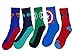 Men's Superman Figure cotton socks pack of 5 WZM0023