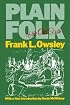 Plain Folk of the Old South